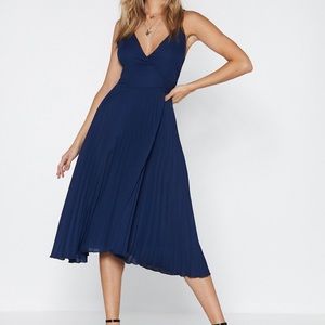 Nasty Gal Midi Wrap Dress